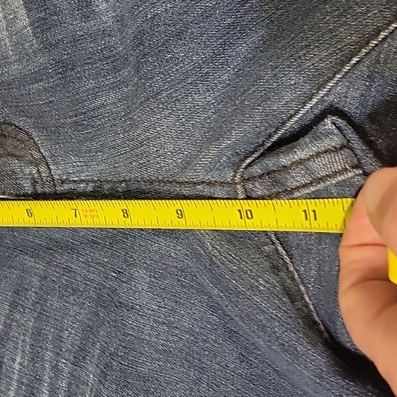 NWT 1826 women's size 20 stretchy distressed skinny jean with rhinestones - Picture 5 of 11